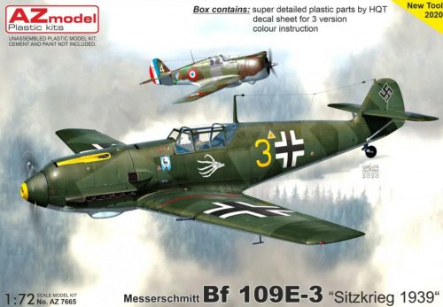 AZ Model - 1/72 Bf 109E-3 „Sitzkrieg 1939“