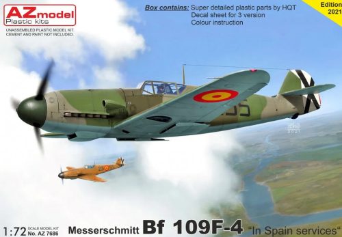 AZ Model - 1/72 Bf 109F-4 „In Spanish Service“