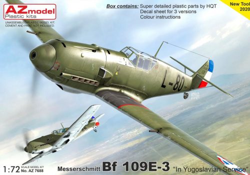 AZ Model - 1/72 Bf 109E-3 „In Yugoslavian Service“