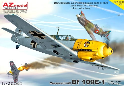 AZ Model - 1/72 Bf 109E-1 „JG.27“