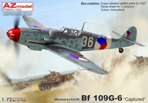 AZ Model - 1/72 Bf 109G-6 „Captured“