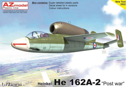 AZ Model - 1/72 Heinkel He 162A-2 "Post war"