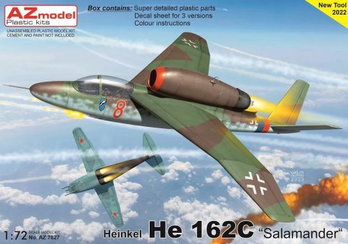 AZ Model - 1/72 Heinkel He 162C "Salamander"