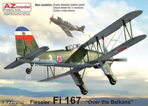 AZ Model - 1/72 Fieseler Fi 167 "Over Balkans"