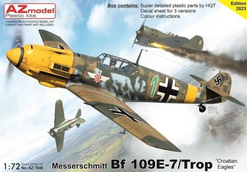 AZ Model - 1/72 Bf 109E-7/Trop "Croatian Eagles"