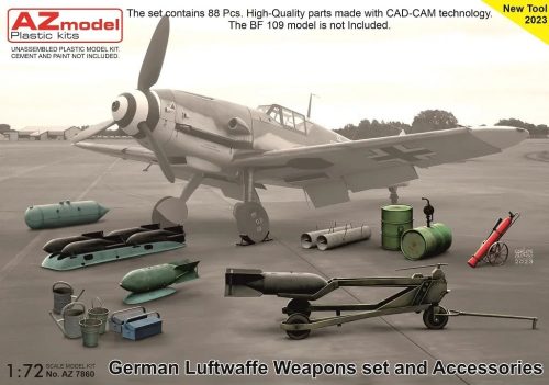 AZ Model - 1/72 German Luftwaffe Weapon set and Acessories