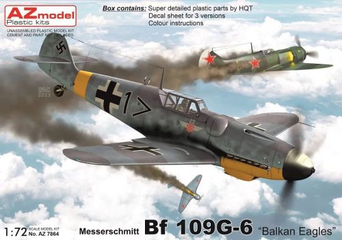 AZ Model - 1/72 Bf 109G-6 "Balkan Eagles"