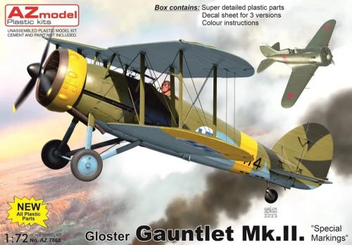 AZ Model - 1/72 Gloster Gauntlet Mk.II. "Special Markings"