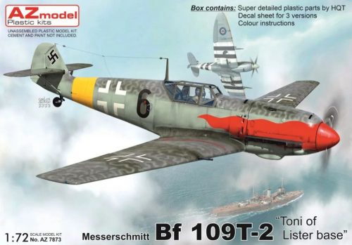 AZ Model - 1/72 Bf 109T-2 "Toni of Lister base"