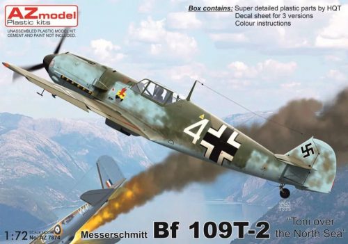 AZ Model - 1/72 Bf 109T-2 "Toni over the North Sea"