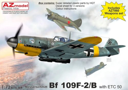 AZ Model - 1/72 Bf 109F-2 B with ETC 50