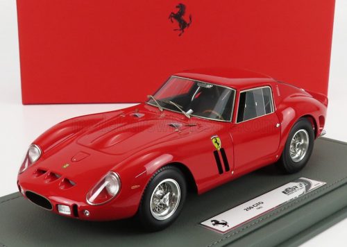 Bbr-Models - FERRARI 250 GTO COUPE 1962 - CON VETRINA - WITH SHOWCASE RED