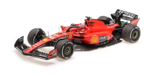 Bbr-Models - FERRARI F1  SF-23 TEAM SCUDERIA FERRARI N 16 4th SINGAPORE GP 2023 CHARLES LECLERC RED BLACK