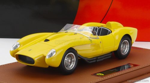 Bbrmodels - Ferrari 250Tr Testarossa Spider 1957 - Con Vetrina - With Showcase Yellow