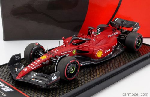 Bbr-Models - Ferrari F1-75 Team Scuderia Ferrari N 16 Winner Bahrain Gp 2022 Charles Leclerc Red