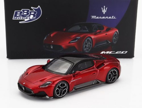 Bbr-Models - MASERATI MC20 2020 ROSSO VINCENTE - RED MET