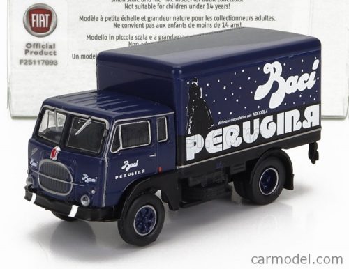 Brekina Plast - Fiat 642 Truck Cassonato Perugina 1962 Blue