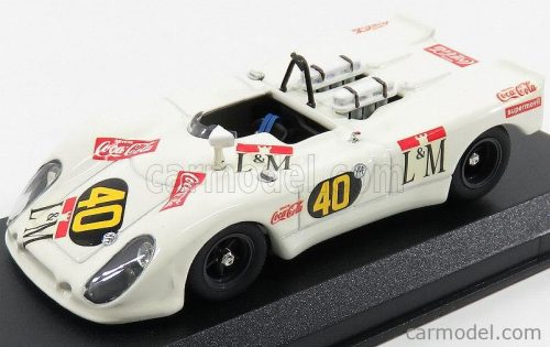 Best-Model - Porsche 908/2 Flunder Spider N 40 Temporada 1970 Decadenet - Pairetti White