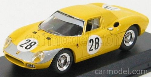 Best-Model - Ferrari 250 Lm N 28 1000Km Parigi 1966 Gosselin - Noblet Yellow