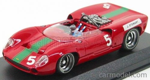 Best-Model - Lola T70 Spider N 5 Brands Hatch 1965 J.Stewart Red Green