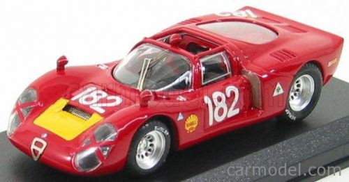 Best-Model - Alfa Romeo 33.2 Spider Targa Florio N 182 Bagh. 1968 Red