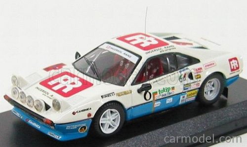 Best-Model - Ferrari 308 Gtb N 8 Rally Elba 1984 Amati - Ormezzano White Blue