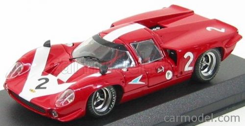 Best-Model - Lola T70 Coupe N 2 Brands Hatch 1967 Surtees - Hobbs Red White