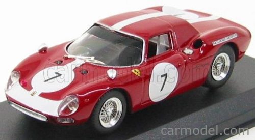 Best-Model - Ferrari 250Lm N 7 Kyalami 1966 Hailwood - Anderson Bordeaux White