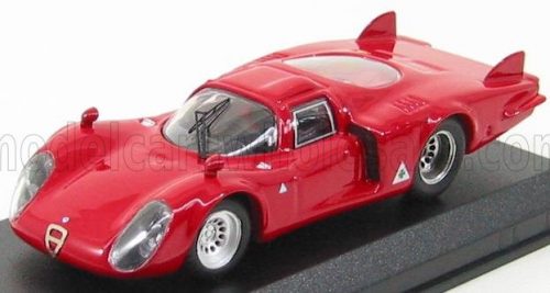 Best-Model - ALFA ROMEO 33.2 CODA LUNGA PROVA 1968 RED