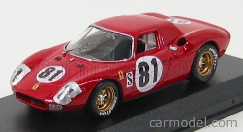 Best-Model - Ferrari 250Lm N 81 Daytona 1968 Piper - Gregory Red