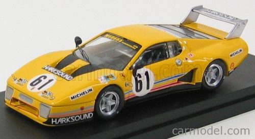 Best-Model - Ferrari 512Bb Lm N 61 Le Mans 1980 Beaurlys - Faure Yellow