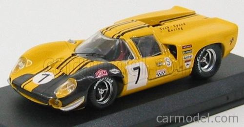 Best-Model - Lola T70 Coupe N 7 Brans-Hatch 1969 Craft - Lieddel Yellow Black