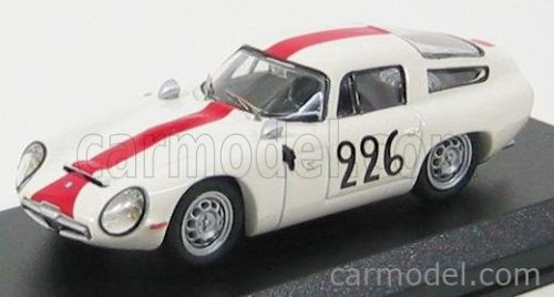 Best-Model - Alfa Romeo Tz1 N 226 Mont Ventoux 1964 Ramu - Caccia White Red