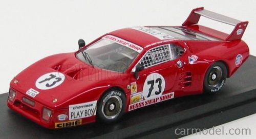 Best-Model - Ferrari 512 Bb Lm N 73 Le Mans 1982 Lanier - Morin - Henn Red