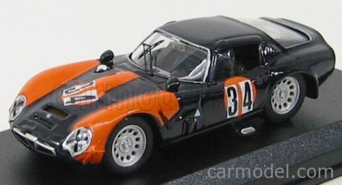 Best-Model - Alfa Romeo Tz2 N 34 Misano 1973 O.Volontiero Dark Blue Orange