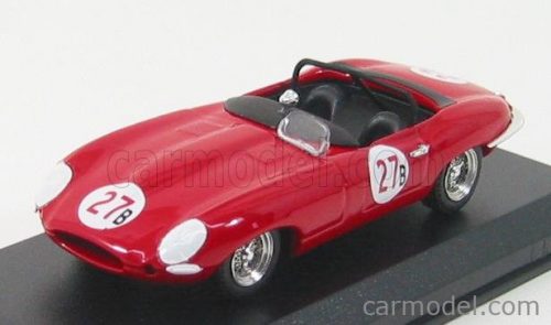 Best-Model - Jaguar E Type Spider N 27 Riverside 1961 Krause Red