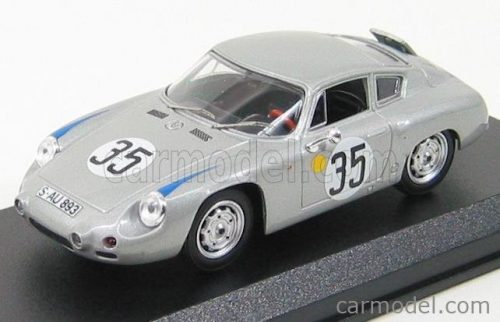 Best-Model - Porsche 1600Gs Abarth N 35 Le Mans 1962 Buchet - Schiller Silver