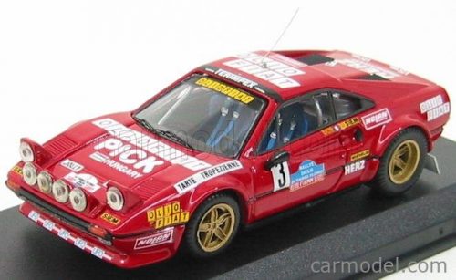 Best-Model - Ferrari 308 Gtb Gr.4 N 3 Targa Florio 1980 Andruet - Biche Red