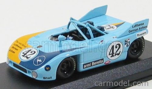 Best-Model - Porsche 908/3 N 42 Watkins Glen 1972 Joest - Casoni Light Blue Yellow