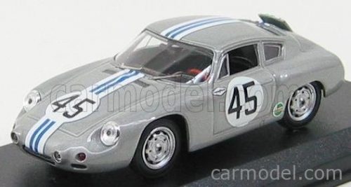 Best-Model - Porsche 1600 Gs Abarth N 45 Sebring 1964 Cassel - Sesslar Silver