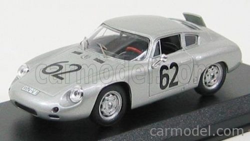 Best-Model - Porsche 1600Gs Abarth N 62 Targa Florio 1963 Koch - Von Schroter Silver