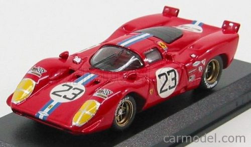 Best-Model - Ferrari 312P Coupe N 23 Sebring 1970 Chinetti Jr. - Adamowicz Red