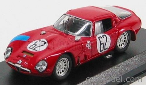 Best-Model - Alfa Romeo Tz2 N 62 Sebring 1966 Bianchi - Consten Red