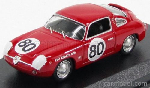 Best-Model - Fiat Abarth 1000 Coupe Zagato N 80 Winner Sebring 1961 Glertz - Liess Red