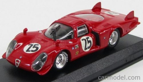 Best-Model - Alfa Romeo 33.2 Lm N 25 Daytona 1969 Dibos - Chappuis - Calabattisti Red