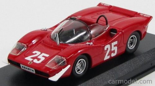 Best-Model - Fiat Abarth 2000 N 25 Winner Nurburgring 1969 T.Hezemans Red