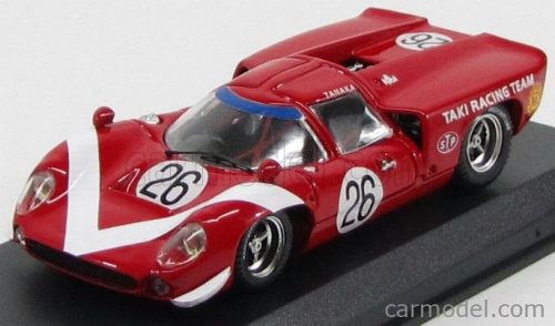 Best-Model - Lola T70 Coupe N 26 Gp Giappone 1968 K.Tanaka Red White