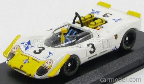 Best-Model - Porsche 908/2 N 3 Jarama 1970 Wisell - Bagration White Yellow