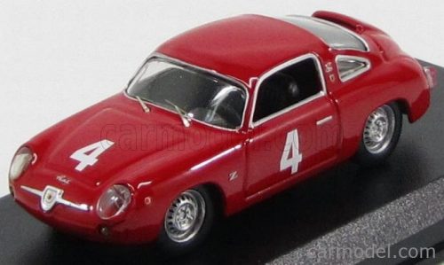 Best-Model - Fiat Abarth 750 N 4 Winner Gp Monza 1963 G.Capra Red