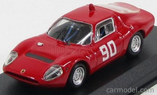 Best-Model - Abarth Ot1300 Mugello N 90 Mugello 1967 Nesti - Hezemans - Furtmayr Red